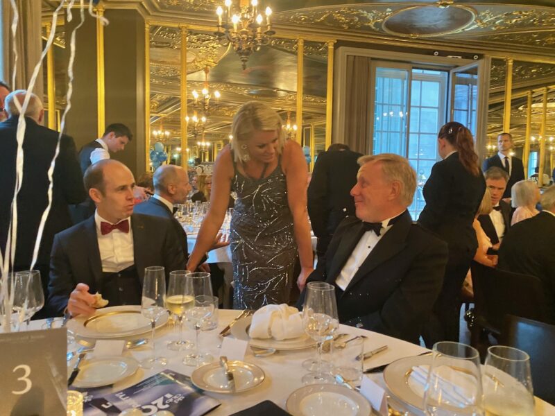 Cafe Royal, Ski Club GB commemoration dinner. Image © PlanetSKI